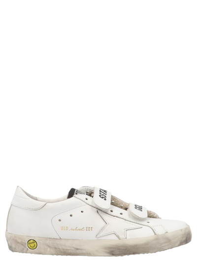 Golden Goose Kids' Old School Shoes In White