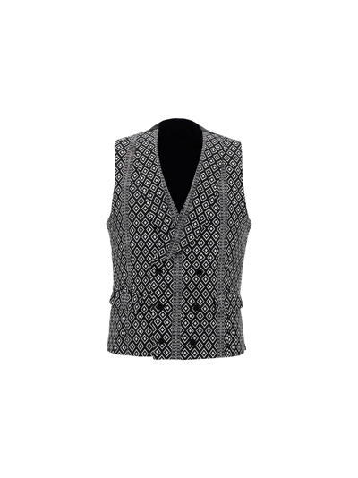 Gabriele Pasini Gilet In Black/white