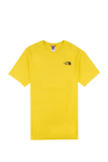 The North Face Mens Yellow Cotton Logo T-shirt