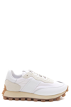 TOD'S PANELLED LACE-UP SNEAKERS