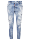 DSQUARED2 DISTRESSED SKINNY JEANS