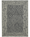 Amer Rugs Berlin Oxbow Area Rug, 8' X 10' In Onyx