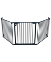 Cardinal Gates Expandable Extra Wide Baby Gate In Black