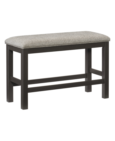 Furniture Samuel Counter Height Bench In Gray