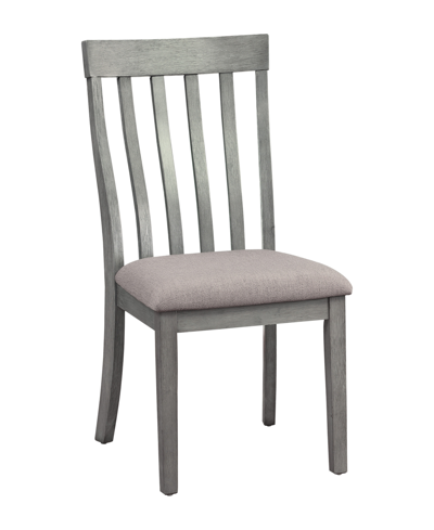 Furniture Forte Side Chair In Grey