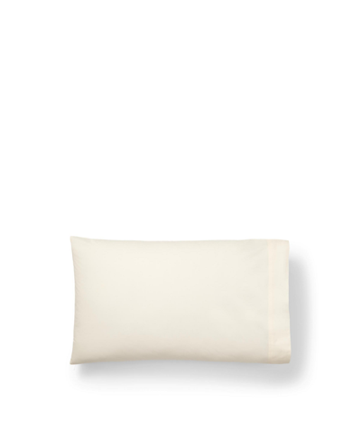 Ralph Lauren Sloane Anti-microbial Pillowcase Pair, King Bedding In Solid Ivory