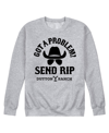 Airwaves Men's Yellowstone Send Rip Long Sleeve T-shirt In Gray