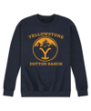 Airwaves Men's Yellowstone Y Moutains Fleece Sweatshirt In Navy