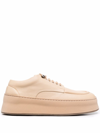 Marsèll Lace-up Platform Shoes In Neutrals