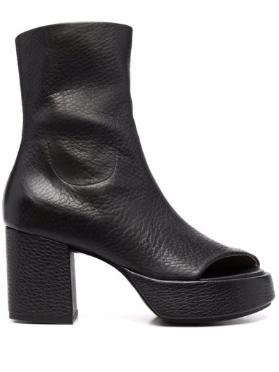 Marsèll Block-heel Ankle Boots In Black