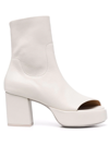 MARSÈLL OPEN TOE 95MM ANKLE BOOTS