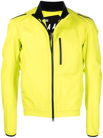 Maap Zipped-up Bomber Jacket In Yellow