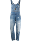 WASHINGTON DEE CEE DISTRESSED DENIM DUNGAREES