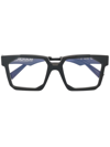 Kuboraum Square-frame Glasses In Schwarz