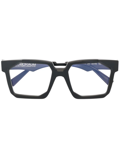 Kuboraum Square-frame Glasses In Schwarz