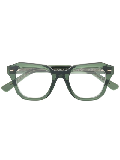 Ahlem Oversized-frame Glasses In Grün