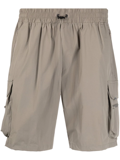 Represent Cargo-pocket Elasticated Shorts In Neutrals