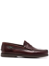 PARABOOT CORAUX LOGO-TAG LOAFERS