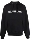 Helmut Lang Sweatshirt With Logo Print In Black