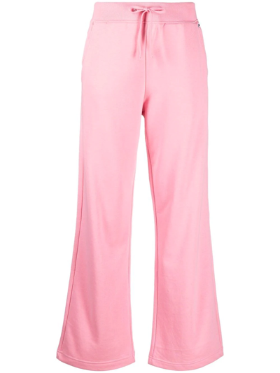 Tommy Jeans Drawstring-waist Track Pants In Rosa