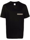 Paul Smith Signature Stripe Pocket T-shirt In Schwarz