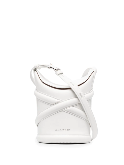 Alexander Mcqueen Handbags The Curve Small Bag In White