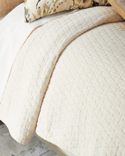 Tl At Home Boyce Coverlet In Ivory