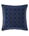 Ralph Lauren Henley 20"sq. Decorative Pillow In Blue