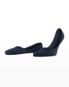 Falke Step Cotton No Show Socks Box In Blue