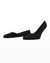Falke Step Cotton No Show Socks Box In Black