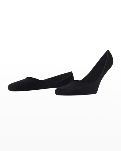 Falke Men's No-show Cotton Socks In Black