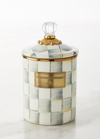 Mackenzie-childs Medium Sterling Check Canister