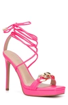 Torgeis Cassava Heel In Fuchsia