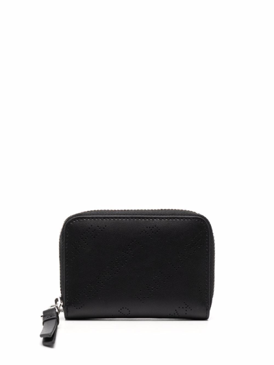 Karl Lagerfeld K/punched Small Wallet In Black