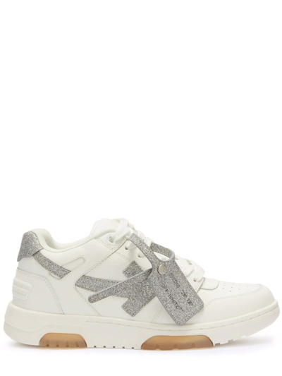 Off-white Out Of Office Glitter Sneaker In Rosa