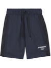 BURBERRY HORSEFERRY MOTIF SWIM SHORTS