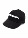 Dsquared2 Embroidered Logo Baseball Cap In Black