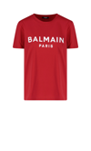 Balmain Cotton T-shirt With Print