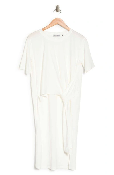 Patrizia Luca Hi-lo Short Sleeve Tunic In White