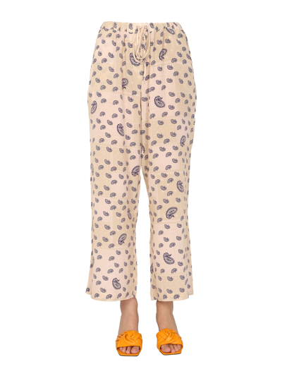 ETRE CECILE PAISLEY PRINT PANTS
