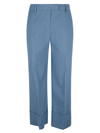 BRUNELLO CUCINELLI STRAIGHT LEG PLAIN TROUSERS