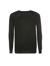 Md75 L/s Crew Neck Sweater In Basic Black