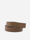 LOEWE LOEWE REVERSIBLE ANAGRAM LEATHER BELT