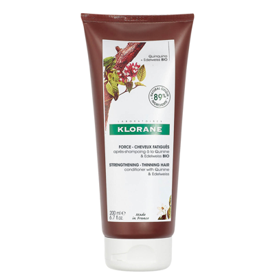 Klorane Strengthening Conditioner With Quinine And Organic Edelweiss For Thinning Hair 200ml