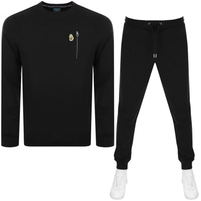 Luke 1977 Paris And Rome Tracksuit Black