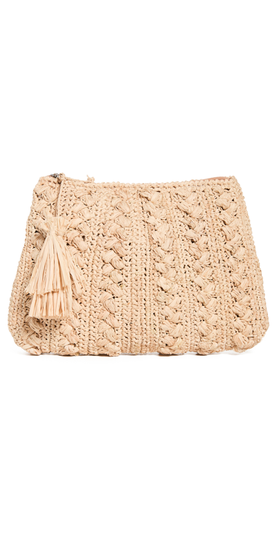 Mar Y Sol Ivy Clutch In Natural