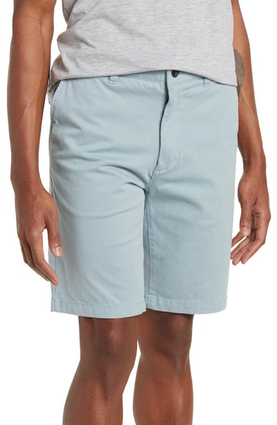 Union Denim Flex Knit Twill Chino Shorts In Lacquer