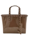 Carmen Sol Miriam Micro Mini Tote In Brown