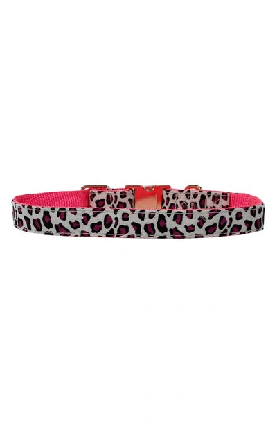 Dogs Of Glamour Pardo Pink Collar In Pink/ Multi