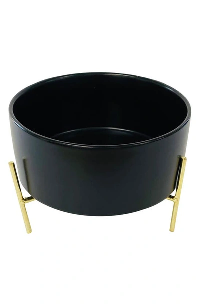Dogs Of Glamour Luxury Black Bowl